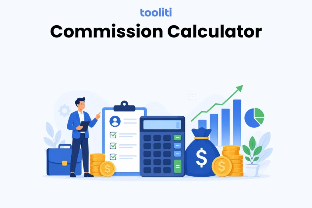 Commission Calculator | Calculate Sales Commission | Tooliti